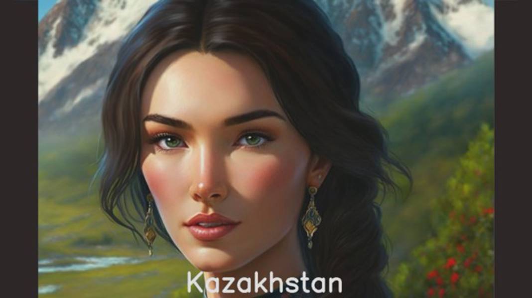 Yapay zekaya "Ülkeler güzel kadınlar olsaydı nasıl görünürlerdi?" diye sordular; işte sonuç! 42